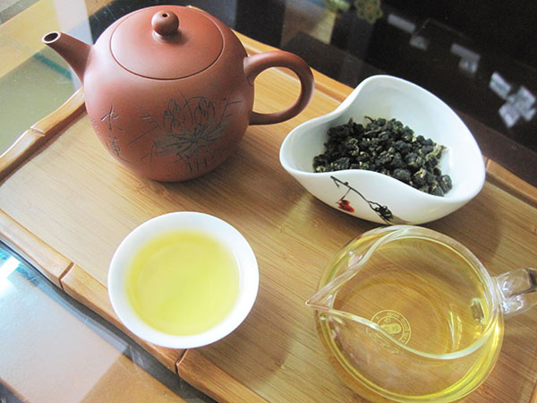 pha trà ô long