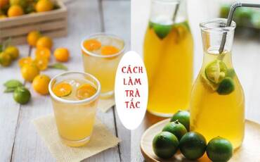 Trà tắc Ô Long giải nhiệt mùa hè